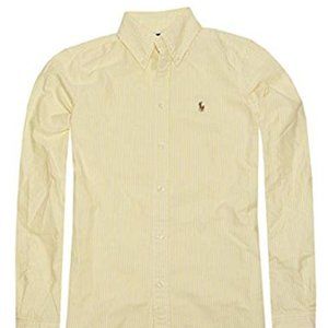 Ralph Lauren Women's Long Sleeve Oxford Polo